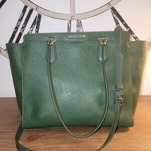 Michael Kors Green Tote Bag